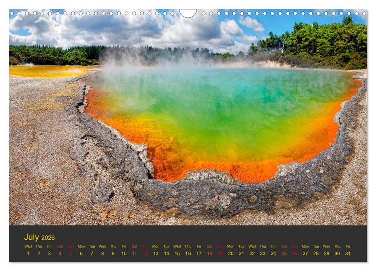 Produktbild: Spirit of New Zealand (Wall Calendar 2026 DIN A3 landscape), CALVENDO 12 Month Wall Calendar