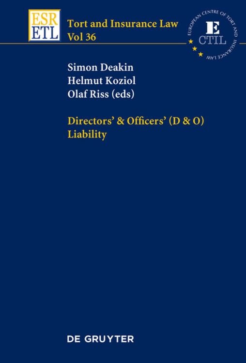 Produktbild: Directors & Officers (D & O) Liability