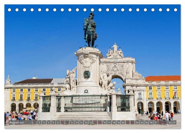 Produktbild: Portugal. Das Tor zum Westen (Tischkalender 2027 DIN A5 quer), CALVENDO Monatskalender