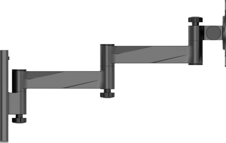 Produktbild: SpeaKa Professional SP-WMM-202S Monitor-Wandhalterung 1 Display(s) 33,0 cm (13") - 76,2 cm (30") Schwarz Neigbar, Schwenkbar, Ausziehbar