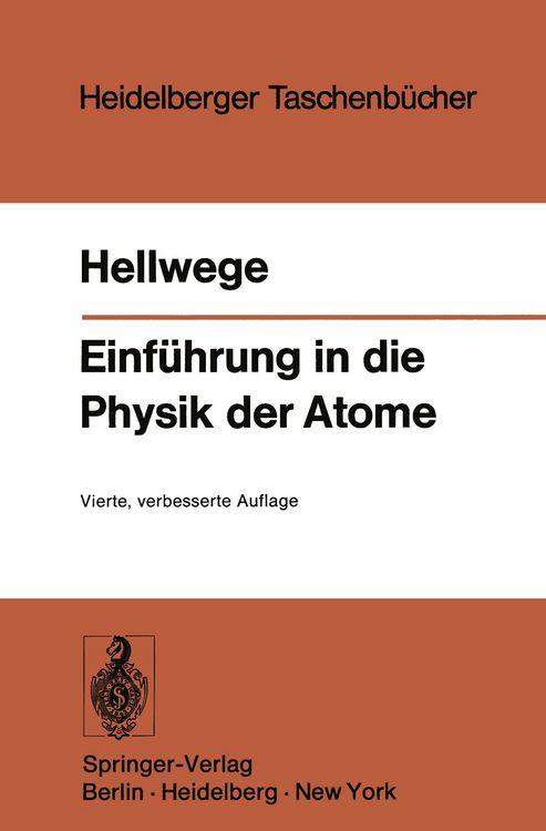 Produktbild: Einf&uuml;hrung in die Physik der Atome