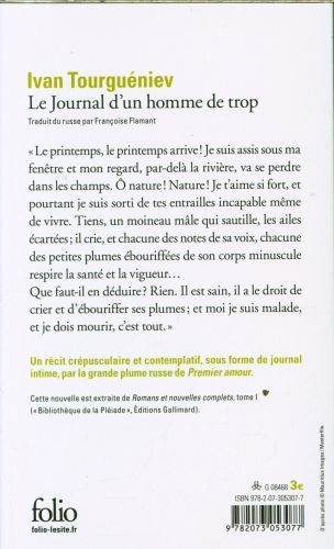 Produktbild: Journal d'un homme de trop