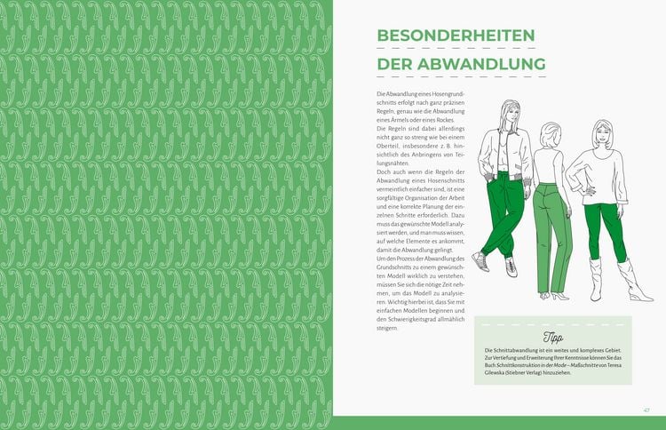 Produktbild: Schnittkonstruktion in der Mode: Hosen