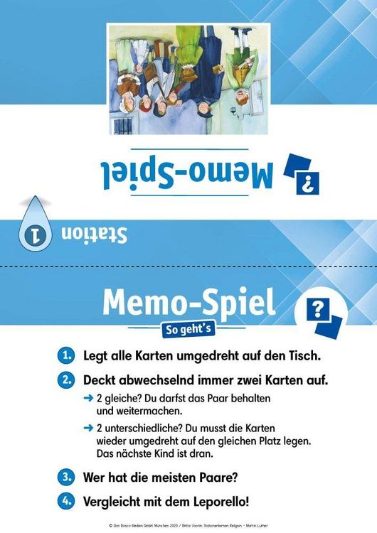 Produktbild: Arbeitsmaterial Grundschule. Stationenlernen Religion: Martin Luther