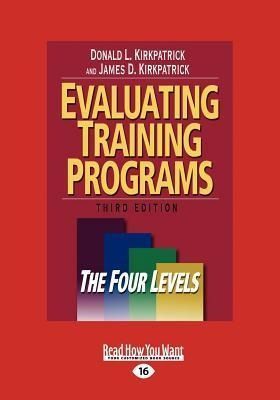 Produktbild: Evaluating Training Programs