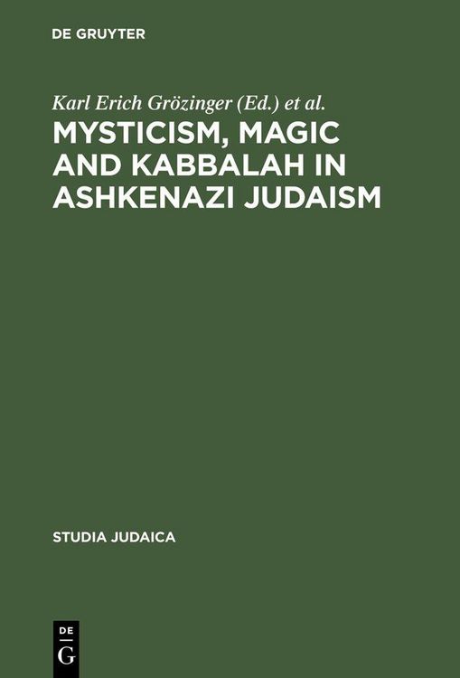 Produktbild: Mysticism, Magic and Kabbalah in Ashkenazi Judaism