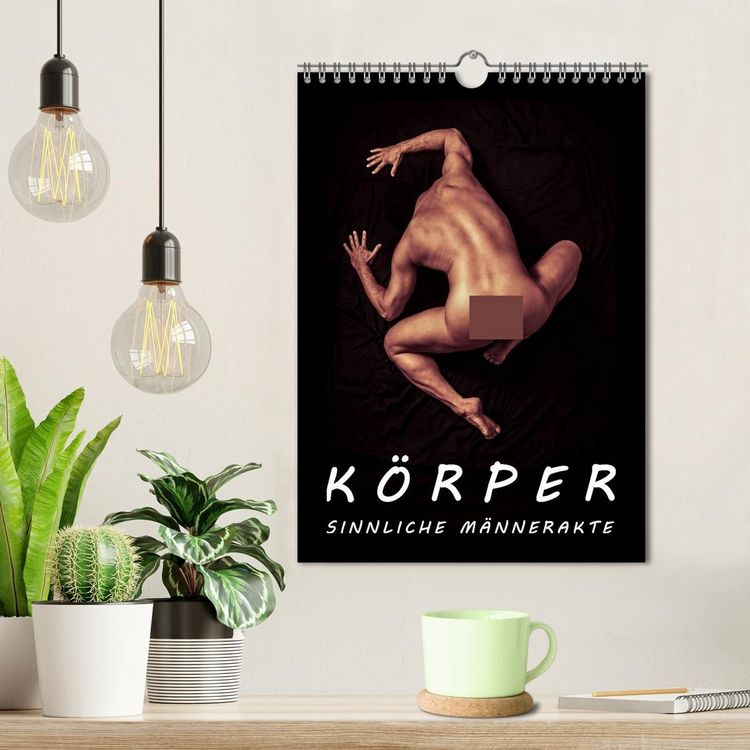 Produktbild: K&Ouml;RPER - SINNLICHE M&Auml;NNERAKTE (Wandkalender 2026 DIN A4 hoch), CALVENDO Monatskalender