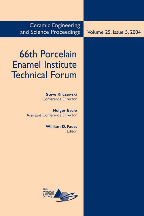 Produktbild: 66th Porcelain Enamel Institute Technical Forum, Volume 25, Issue 5