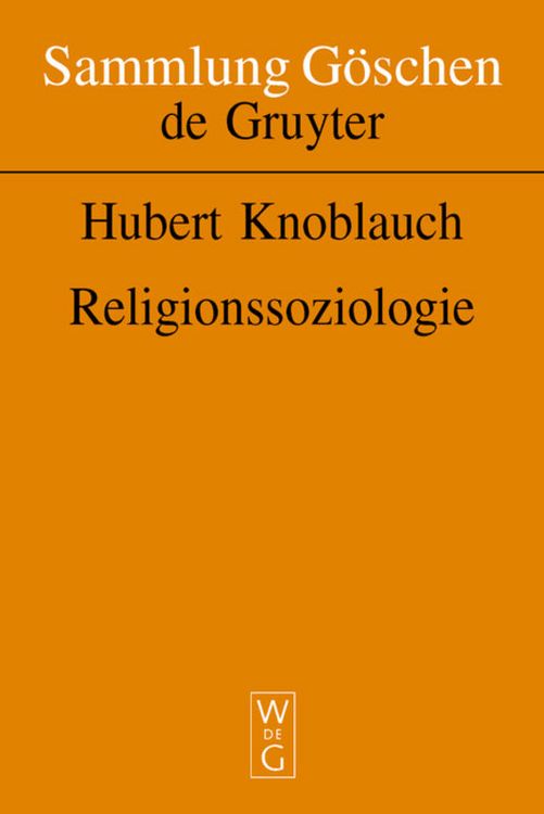 Produktbild: Religionssoziologie