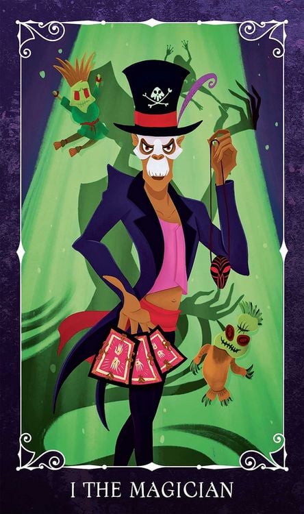 Produktbild: Disney Villains Tarot Deck and Guidebook