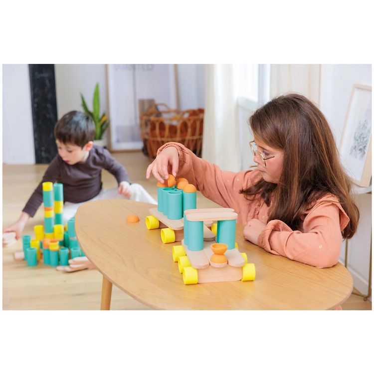 Produktbild: OPPI TOYS - Stix Konstruktionsspielzeug 108-teilig