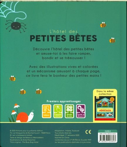 Produktbild: L'h&ocirc;tel des petites b&ecirc;tes : tire, tourne et fais glisser !
