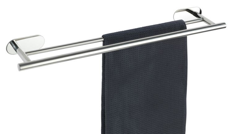 Produktbild: Turbo-Loc&reg; Badetuchstange Mod. Orea Duo Shine, 60 cm, Befestigen ohne bohren