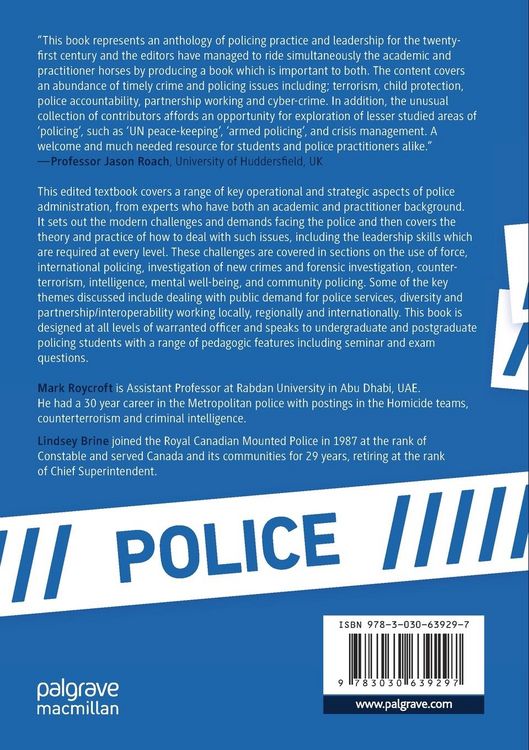 Produktbild: Modern Police Leadership