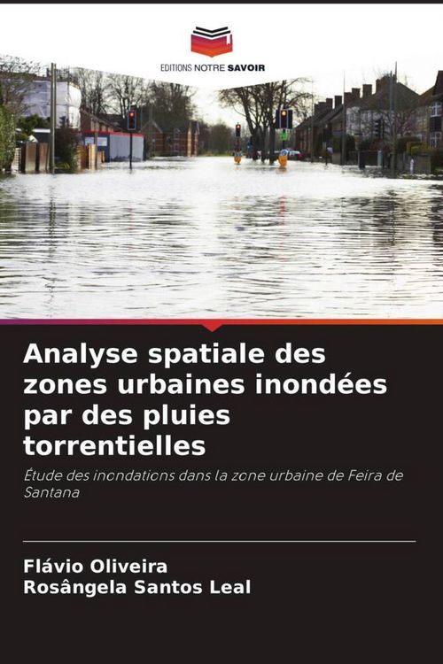Produktbild: Analyse spatiale des zones urbaines inond&eacute;es par des pluies torrentielles
