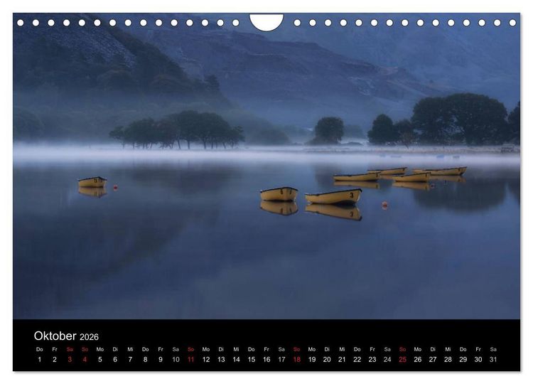 Produktbild: Wales (Wandkalender 2026 DIN A4 quer), CALVENDO Monatskalender