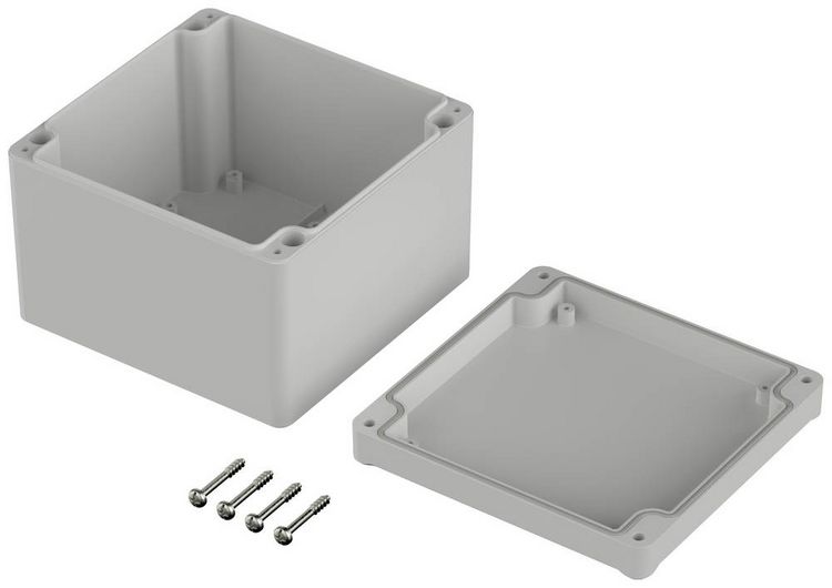 Produktbild: Bopla EUROMAS ET 227 63227000 Industrie-Geh&auml;use 122 x 120 x 87 ABS Lichtgrau (RAL 7035) 1 St.