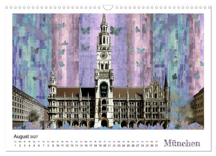 Produktbild: Stadtvisionen (Wandkalender 2027 DIN A3 quer), CALVENDO Monatskalender