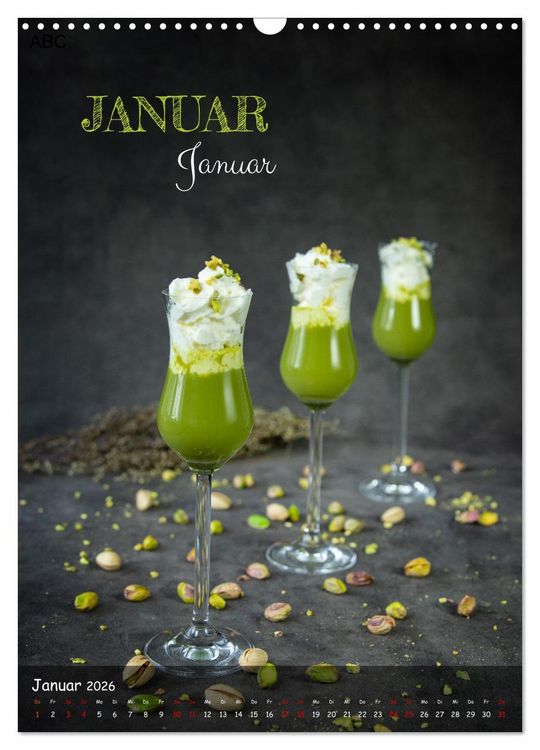 Produktbild: Mix it up - Cocktails (Wandkalender 2026 DIN A3 hoch), CALVENDO Monatskalender