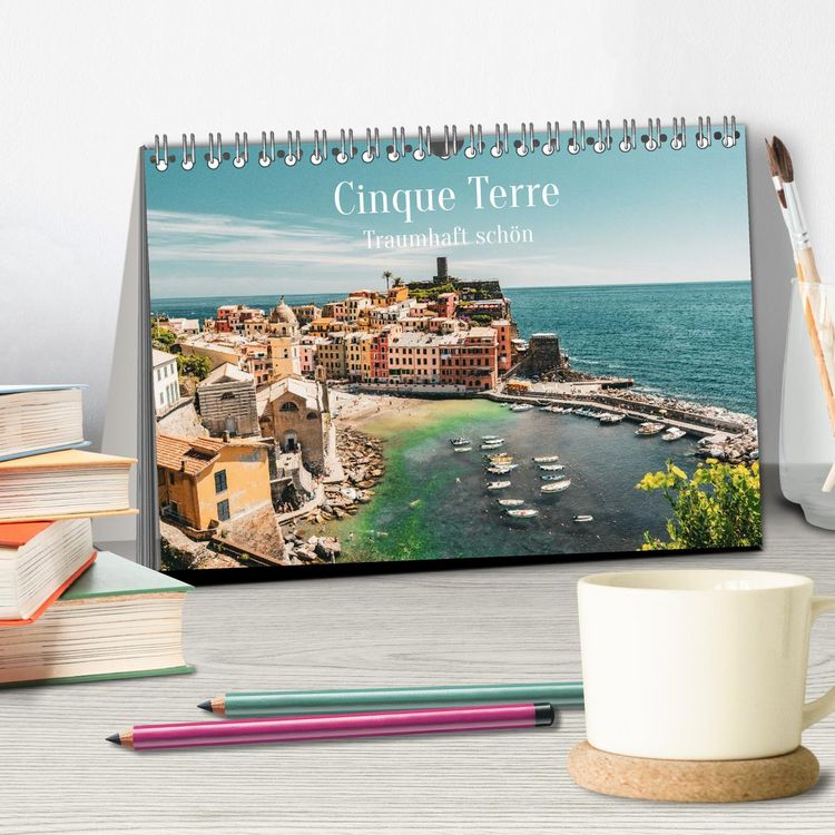 Produktbild: Cinque Terre - Traumhaft sch&ouml;n (Tischkalender 2027 DIN A5 quer), CALVENDO Monatskalender
