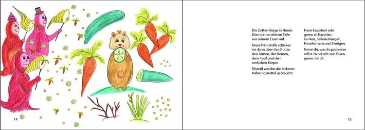 Produktbild: Hamster Henri isst glutenfrei - Das Bilderbuch zur Zöliakie