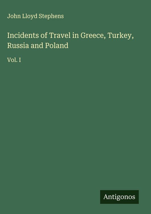 Produktbild: Incidents of Travel in Greece, Turkey, Russia and Poland