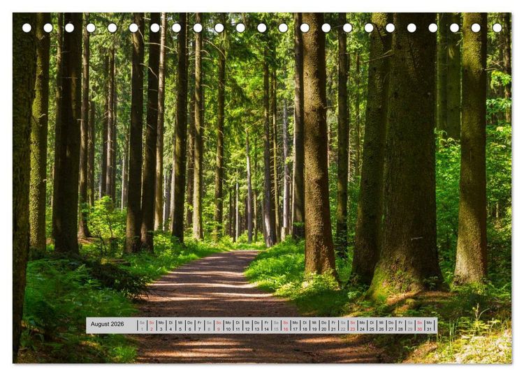 Produktbild: Perlen des Westerwaldes (Tischkalender 2026 DIN A5 quer), CALVENDO Monatskalender