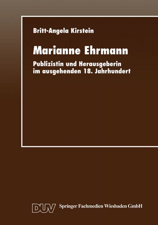 Produktbild: Marianne Ehrmann