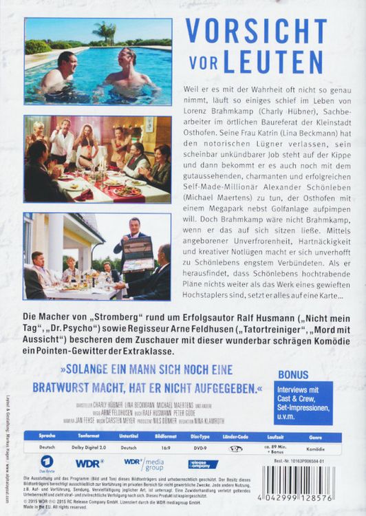 Produktbild: Vorsicht vor Leuten
