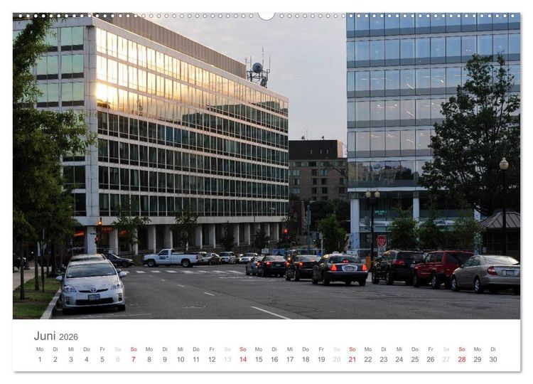 Produktbild: Washington im Auge des Fotografen (Wandkalender 2026 DIN A2 quer), CALVENDO Monatskalender