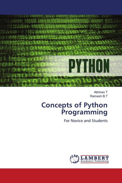 Produktbild: Concepts of Python Programming
