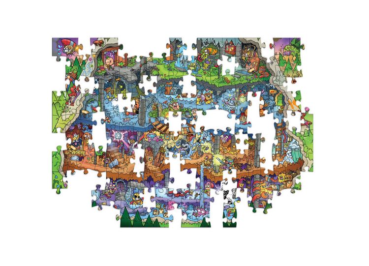 Produktbild: Jamie Smart&rsquo;s Hero Slam Jigsaw Puzzle: Curse of the Cat Demon