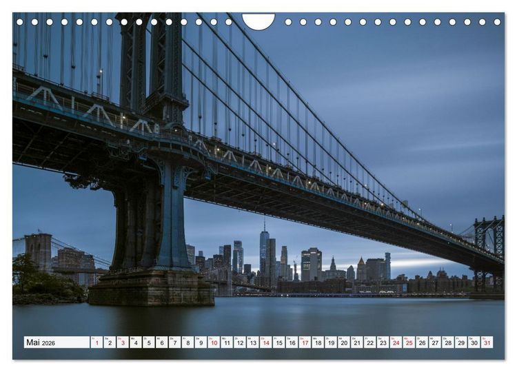Produktbild: New York City - der besondere Blick auf Big Apple (Wandkalender 2026 DIN A4 quer), CALVENDO Monatskalender