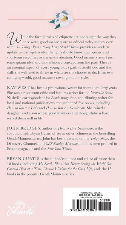 Produktbild: 50 Things Every Young Lady Should Know Revised and Expanded