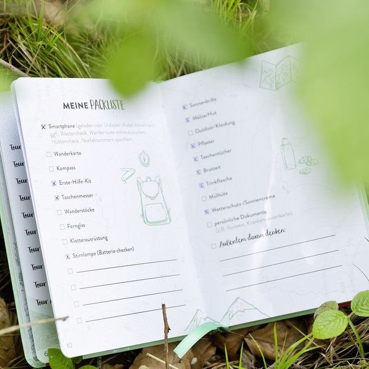 Produktbild: Wandertagebuch