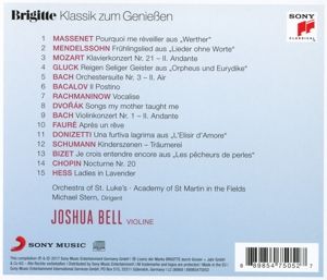 Produktbild: Brigitte Klassik zum Genie&aacute;en: Joshua Bell