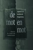 Produktbild: De Mot En Mot: Aspects of Medieval Linguistics