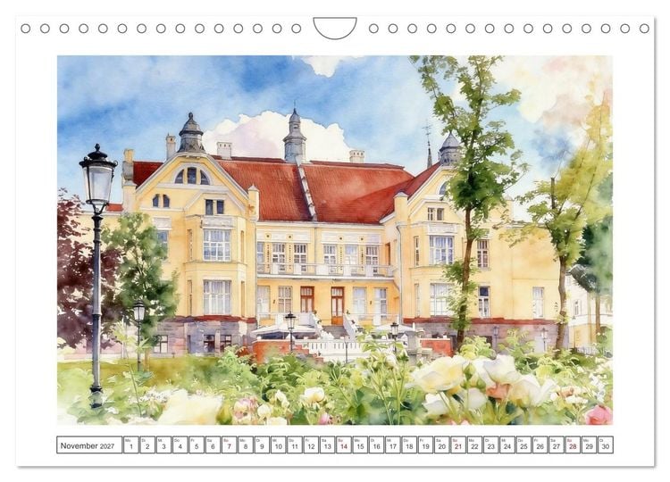 Produktbild: Reise durch Litauen (Wandkalender 2027 DIN A4 quer), CALVENDO Monatskalender
