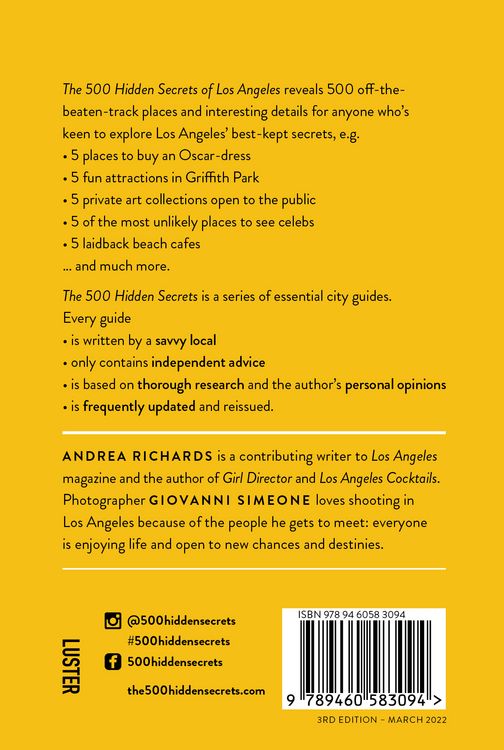 Produktbild: The 500 Hidden Secrets of Los Angeles