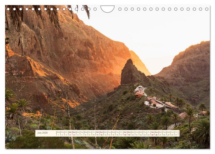 Produktbild: Magical Tenerife (Wall Calendar 2026 DIN A4 landscape), CALVENDO 12 Month Wall Calendar