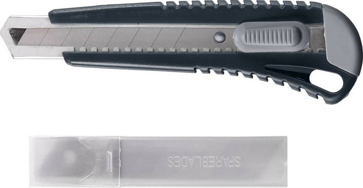 Produktbild: Kwb 026691 Hobby Abbrechklingenmesser-Set mit 5 Ersatzklingen, 18mm 1St.