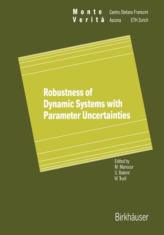 Produktbild: Robustness of Dynamic Systems with Parameter Uncertainties