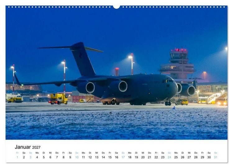 Produktbild: Air Cargo - Frachtflugzeuge, Giganten der L&uuml;fte (Wandkalender 2027 DIN A2 quer), CALVENDO Monatskalender