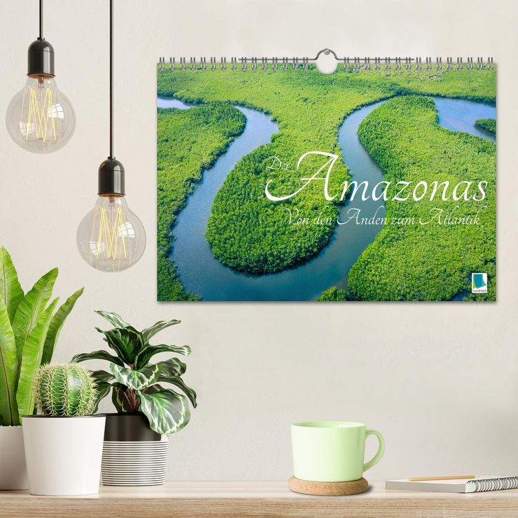 Produktbild: Der Amazonas: von den Anden zum Atlantik (Wandkalender 2026 DIN A4 quer), CALVENDO Monatskalender