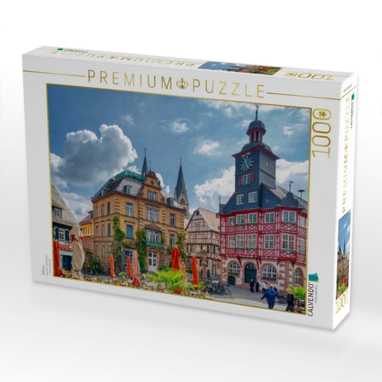 Produktbild: CALVENDO Puzzle Rathaus | 1000 Teile Lege-Gr&ouml;&szlig;e 64x48cm Foto-Puzzle f&uuml;r gl&uuml;ckliche Stunden