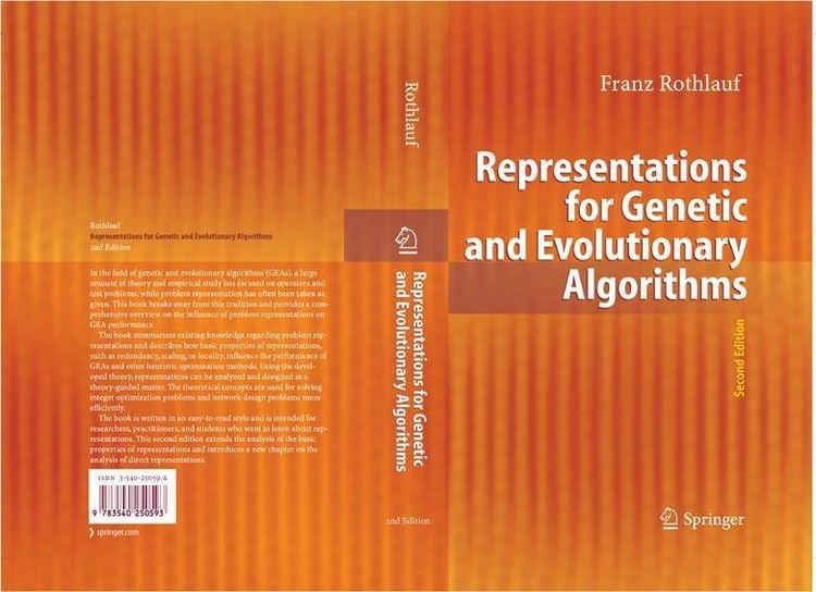 Produktbild: Representations for Genetic and Evolutionary Algorithms