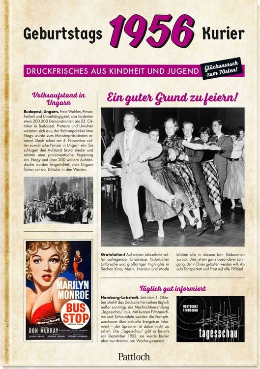 Bild vom Artikel 1956 – Geburtstagskurier vom Autor Ute Wielandt