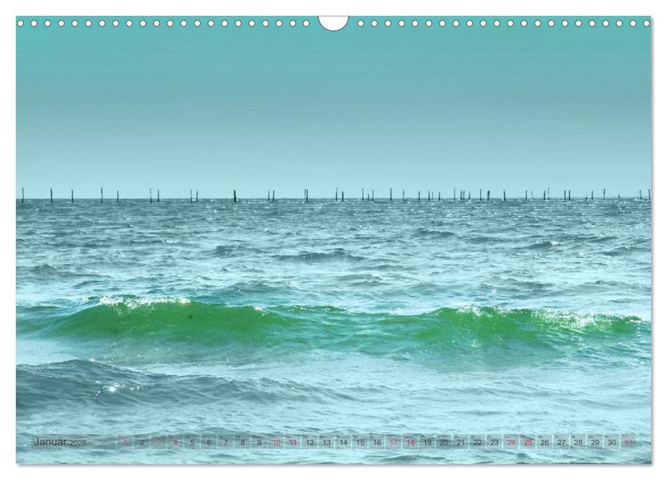 Produktbild: Photo-Art / Ozean (Wandkalender 2026 DIN A3 quer), CALVENDO Monatskalender