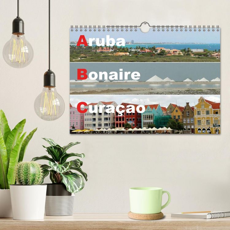Produktbild: ABC: Aruba - Bonaire - Cura&ccedil;ao (Wandkalender 2026 DIN A4 quer), CALVENDO Monatskalender