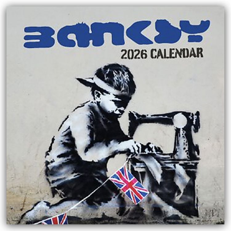 Produktbild: Banksy 2026 – 16-Monatskalender